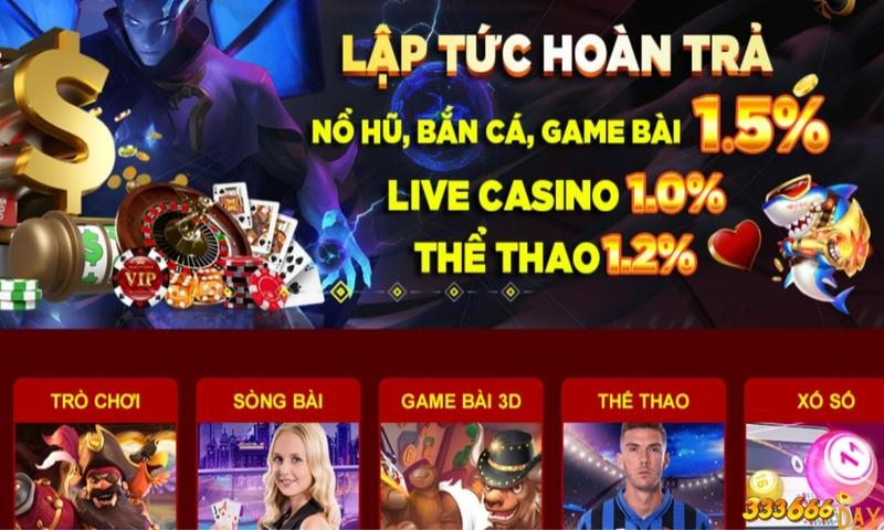 Hướng dẫn thực hiện rút tiền tại 333666 nhanh chóng