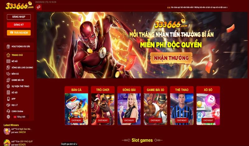 Các đăng ký chơi game tại Casino 333666